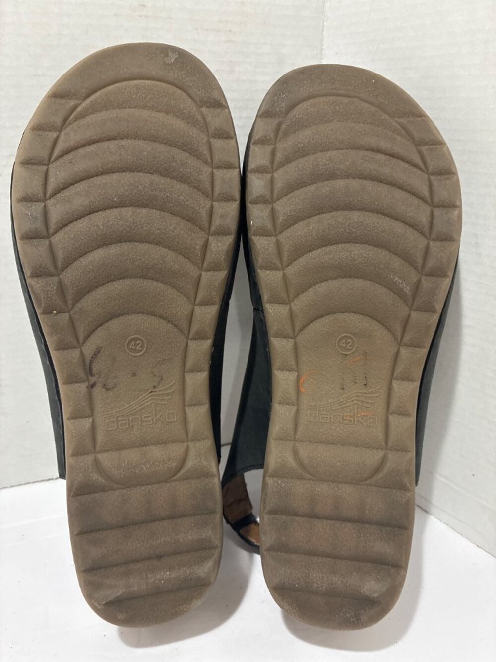 Dansko Maureen Shoes Women Mary Jane Slingback Mule Black Leather size 11 - Picture 5 of 7